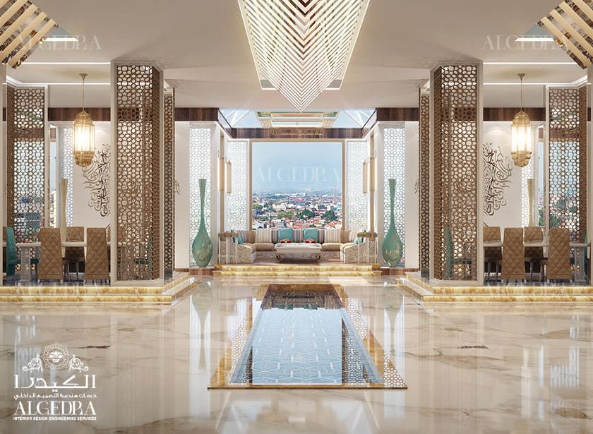 تصميم داخلي مطعم