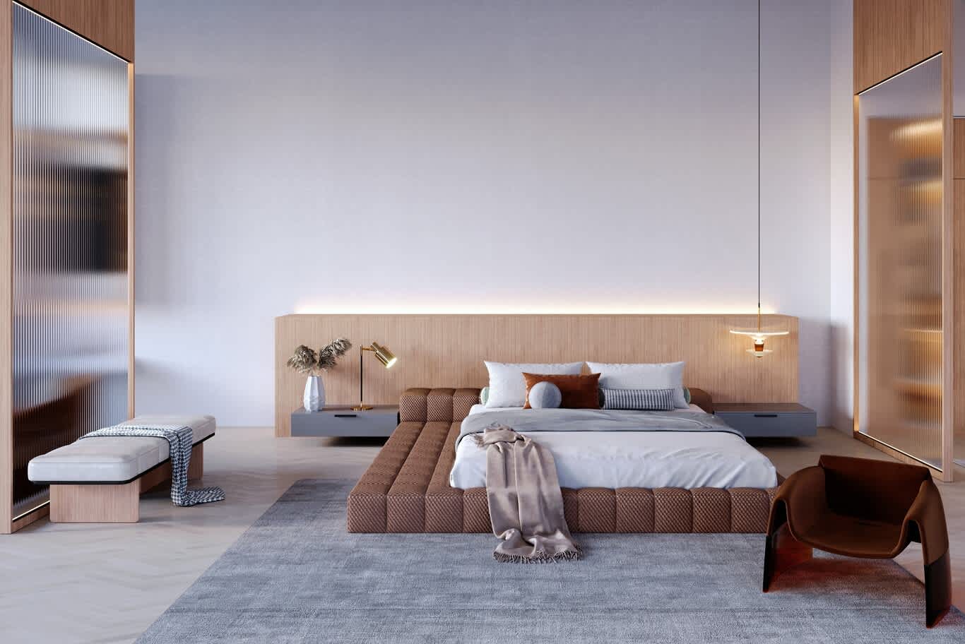 marble flooring Qatar villa