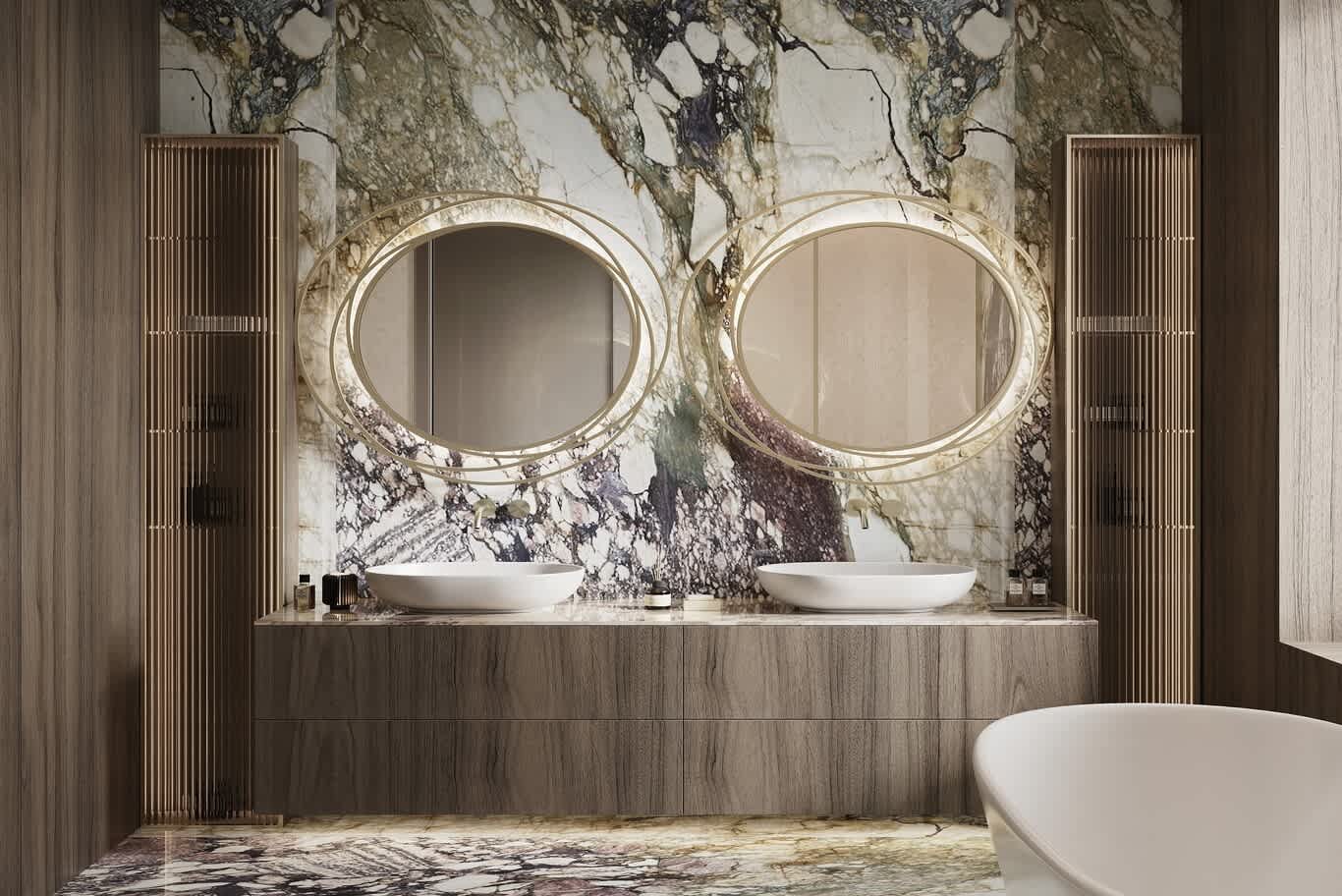 Lighting for bathrooms