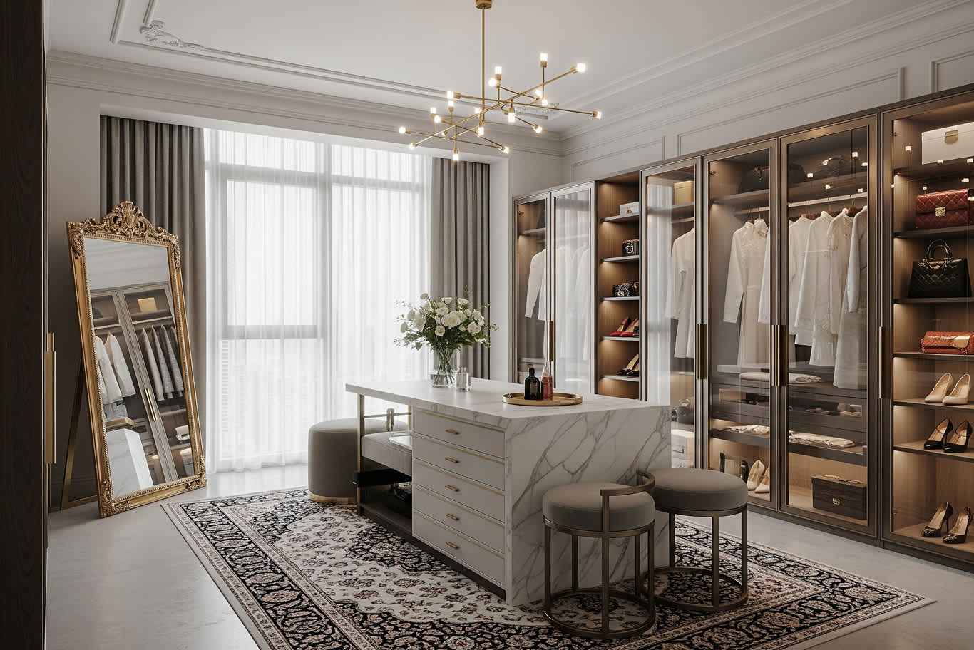 design a dressing room