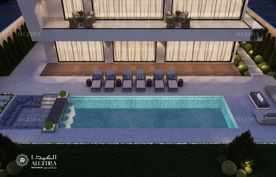Small villa landscape design