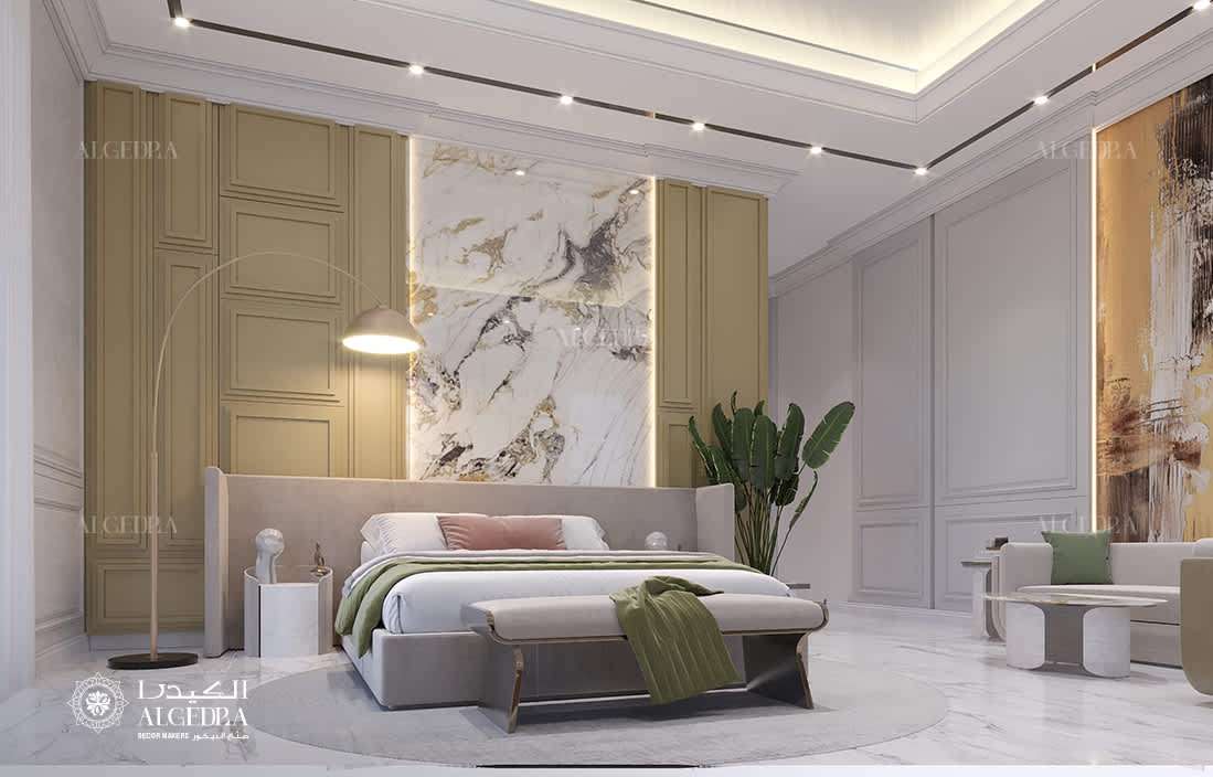 تصميم باب غرفة نوم عصري وأنيق