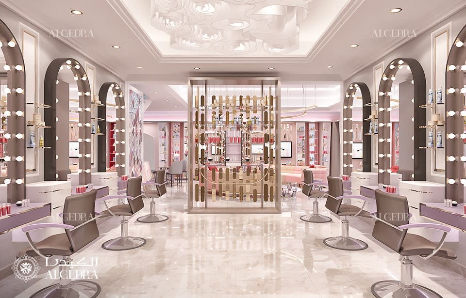 best women salon design in dubai