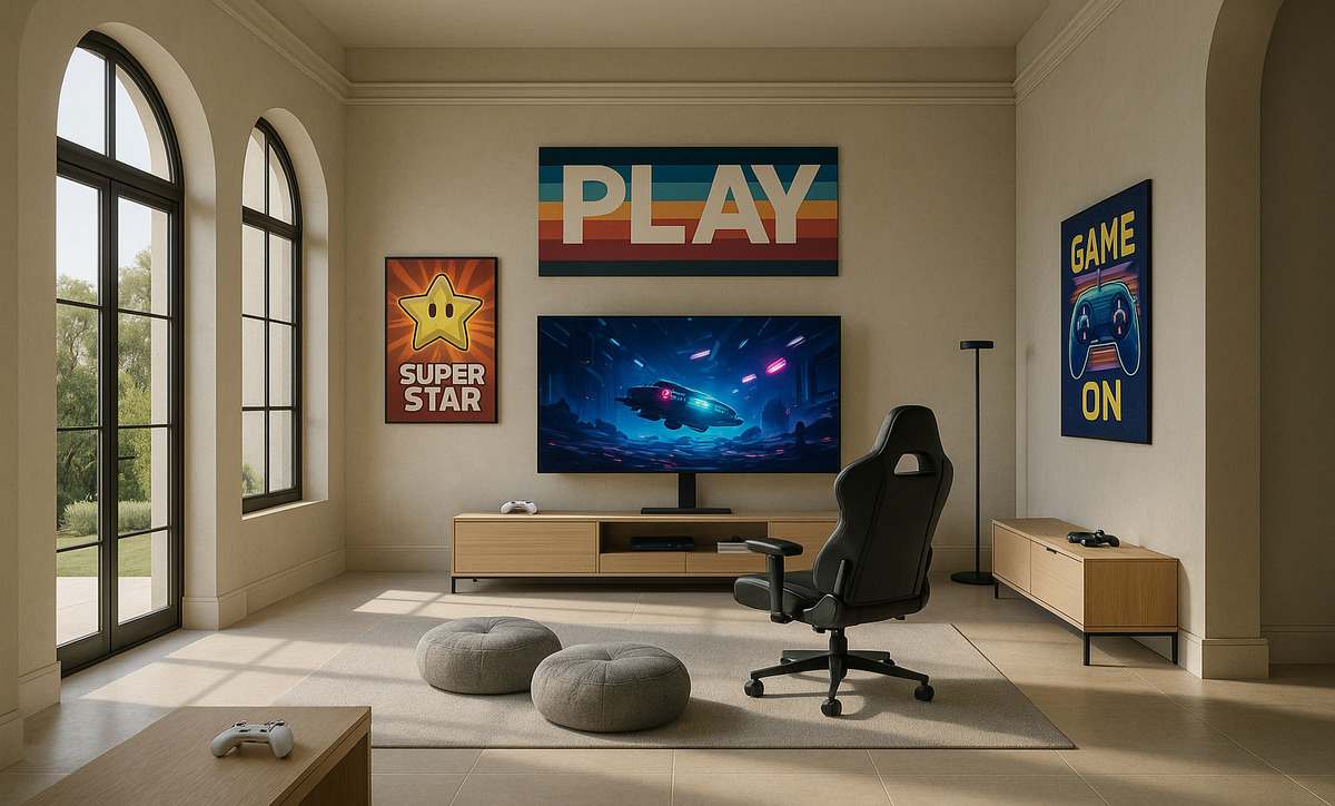 adorable home game room design
