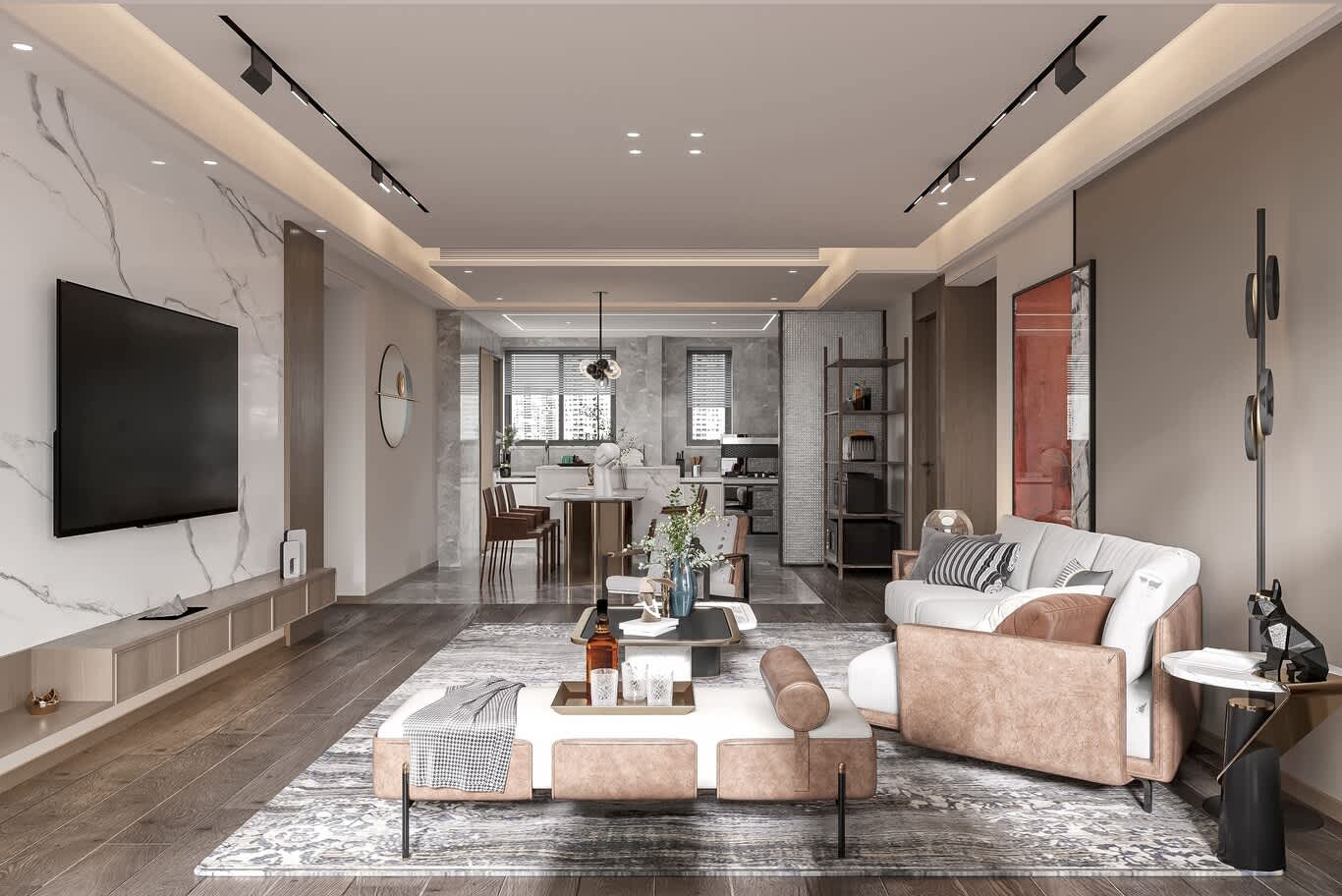 luxury fit-out price per sqm Doha