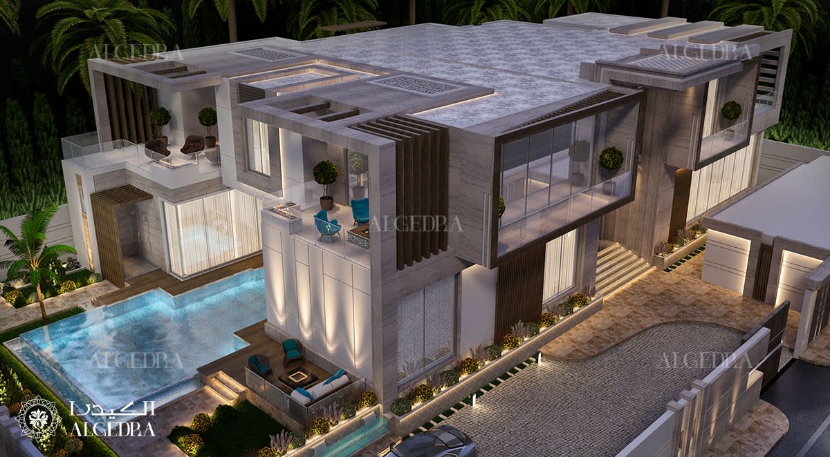 palace architectural design project dubai