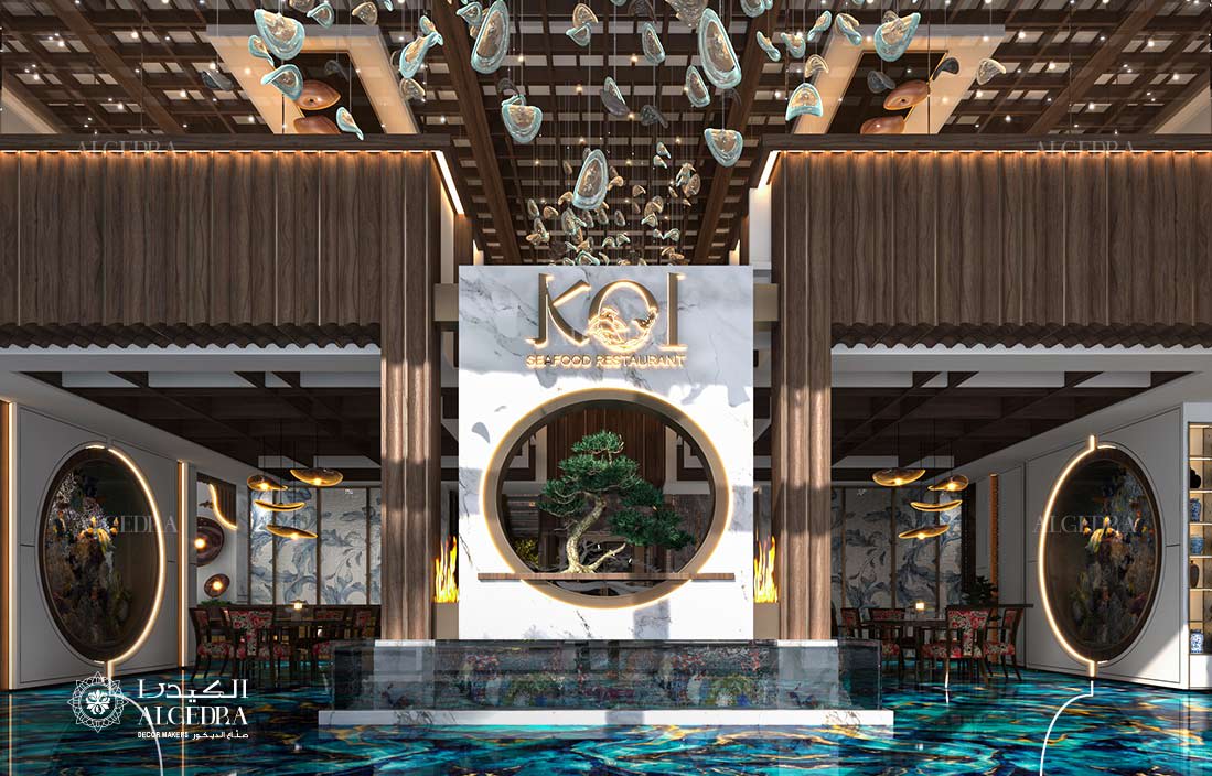 تصميم مطعم صغير