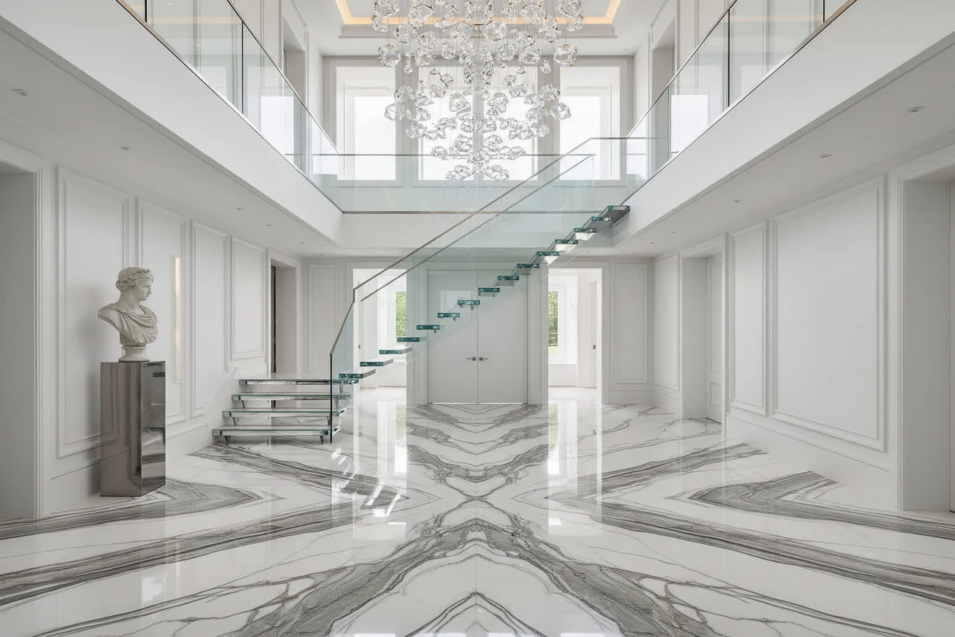 أرضيات مدخل بنتهاوس