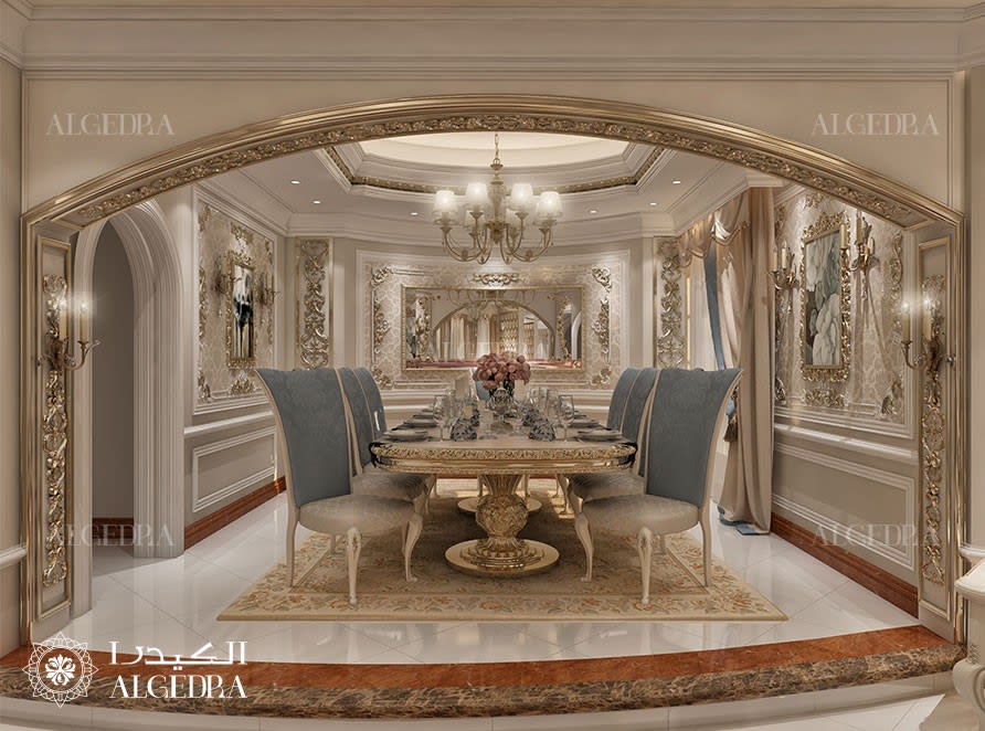 classic interior dining room design