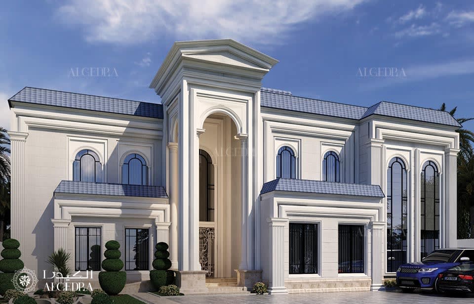 exterior design of villa