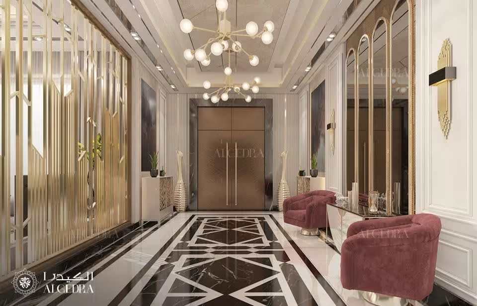 تصميم مدخل فيلا