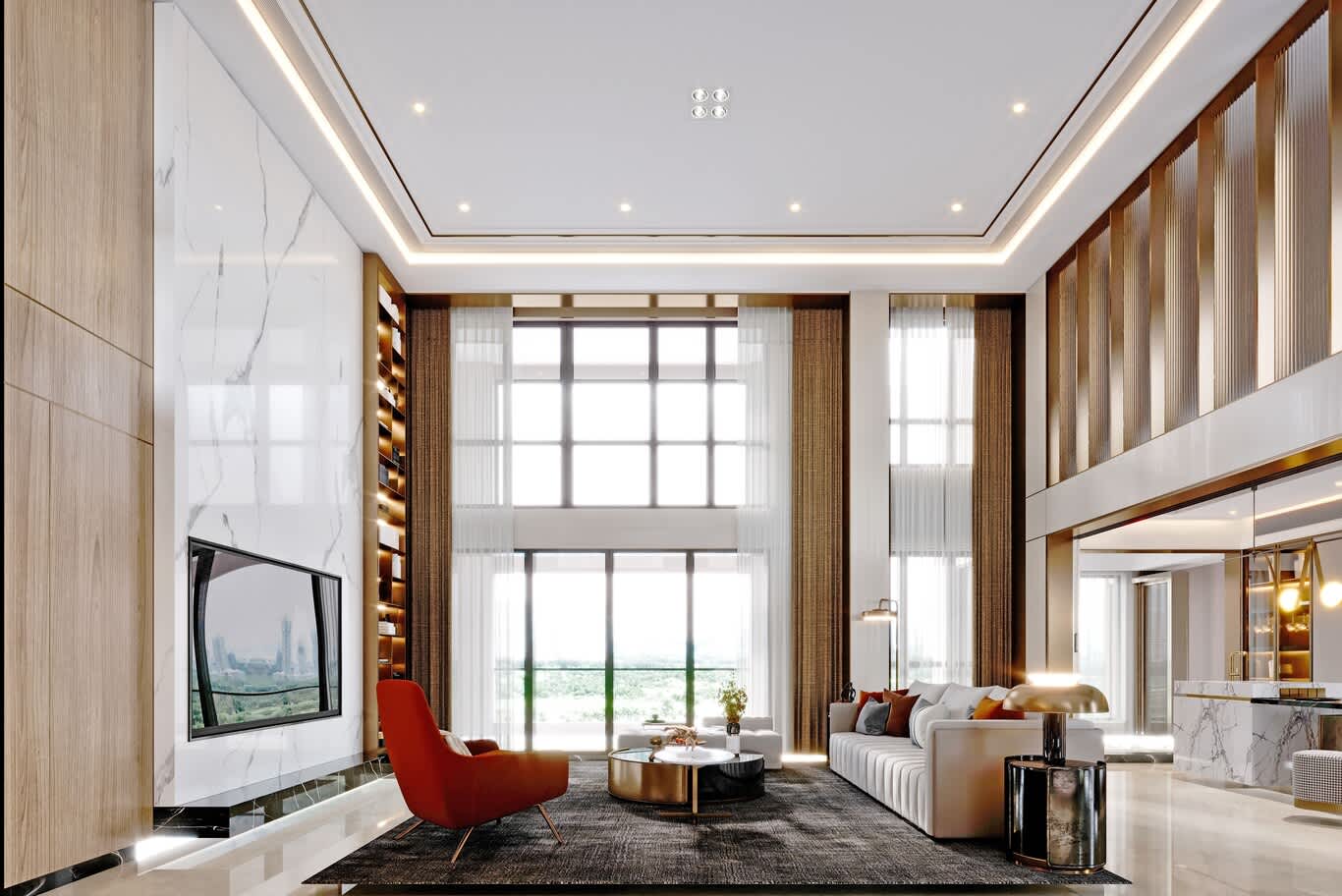 loft interior design Dubai