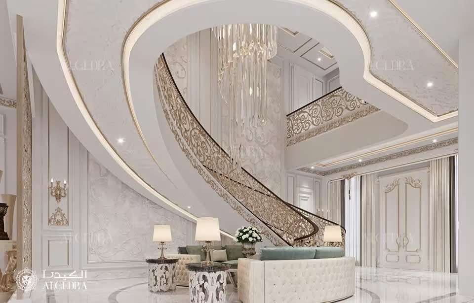 تصميم مدخل رئيسي للفيلا