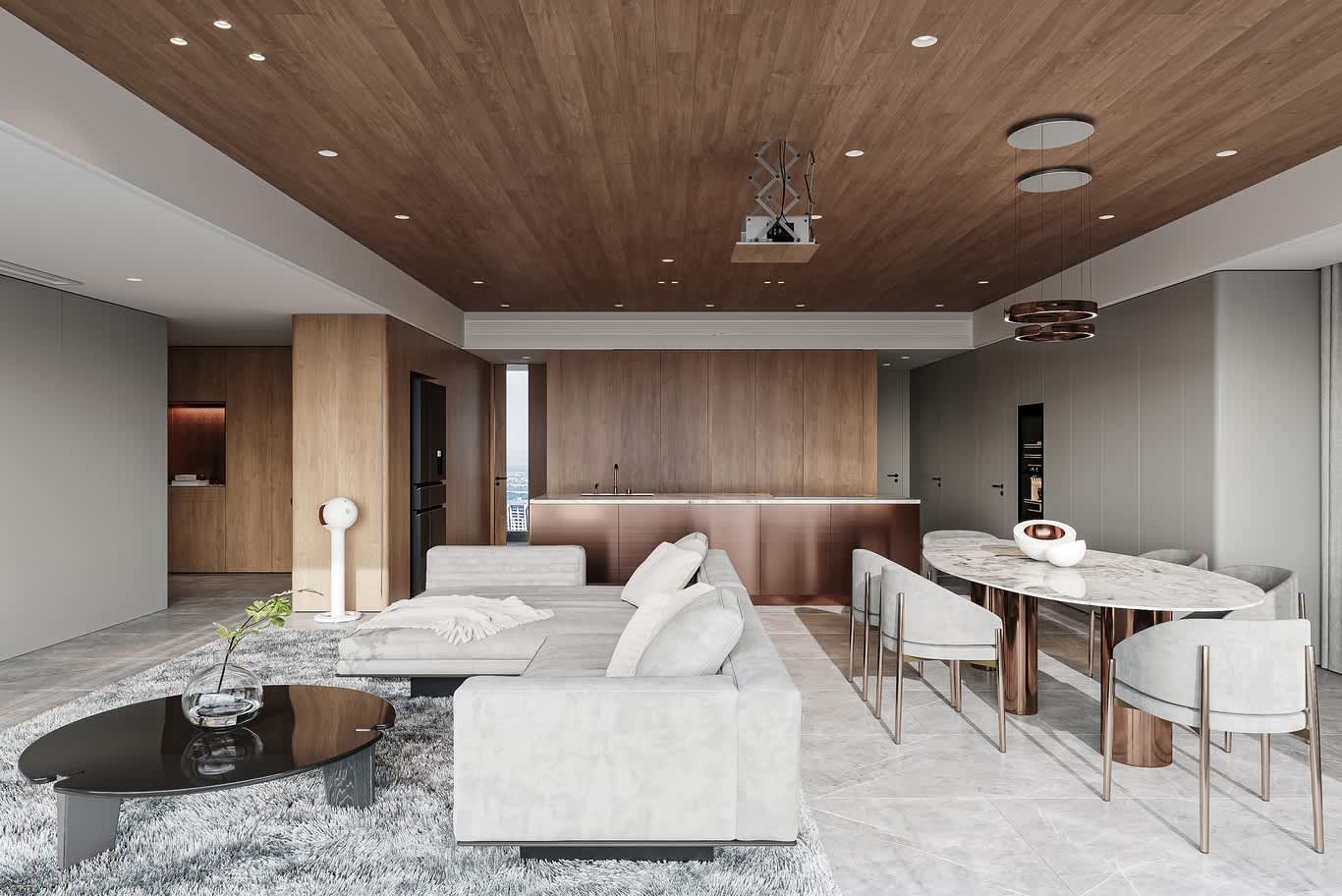 Minimalist decor for Dubai apartments