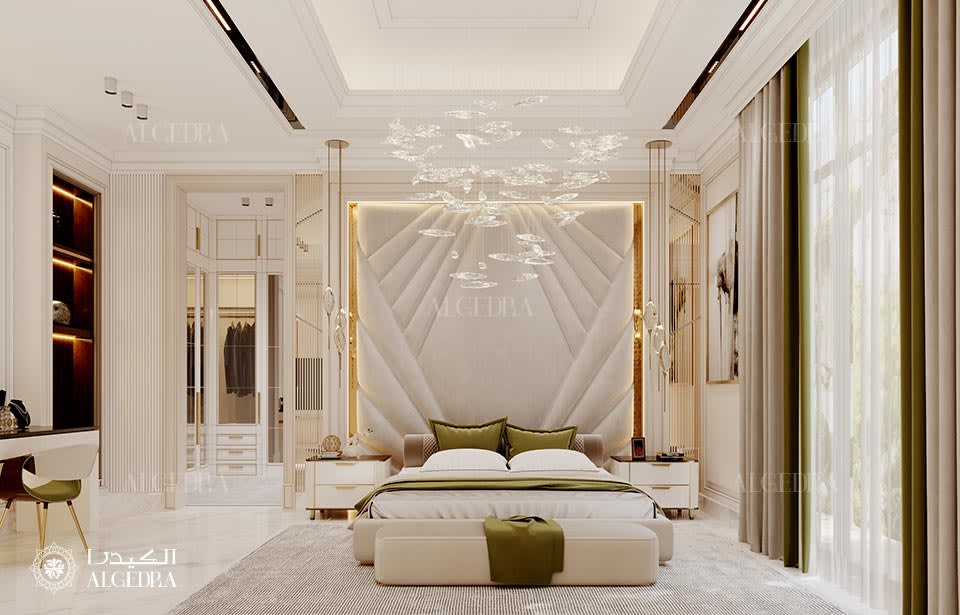 master bedroom design Abu Dhabi