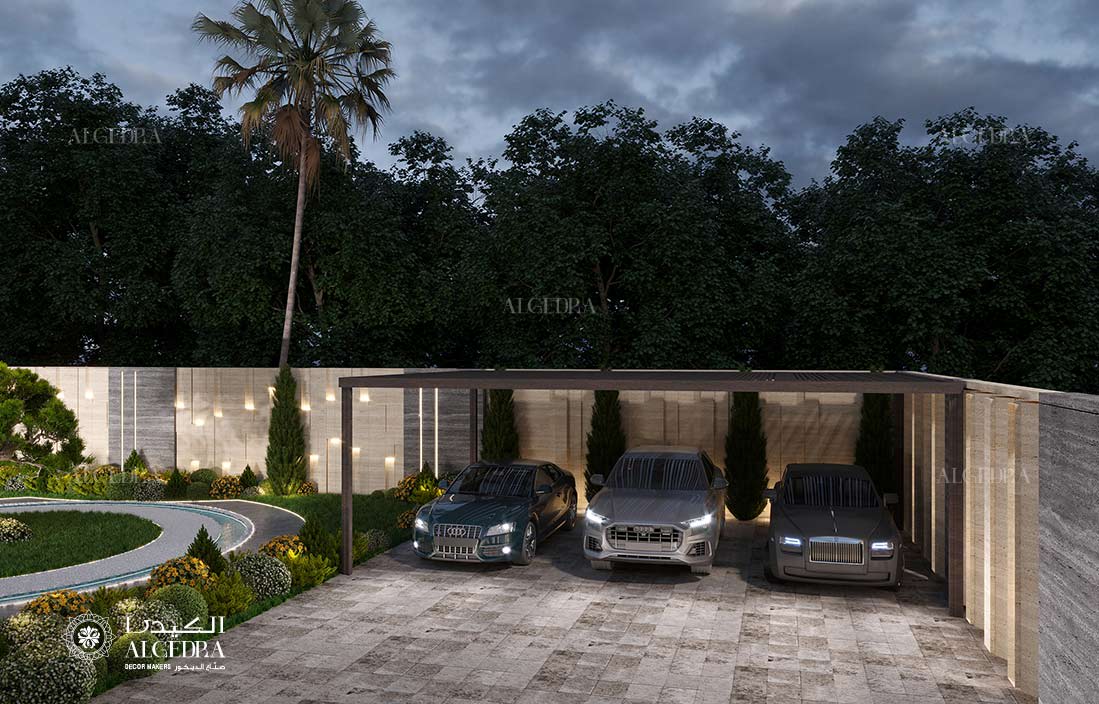Landscape villa garden design