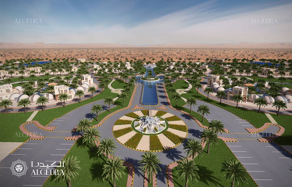 master city plan view dubai