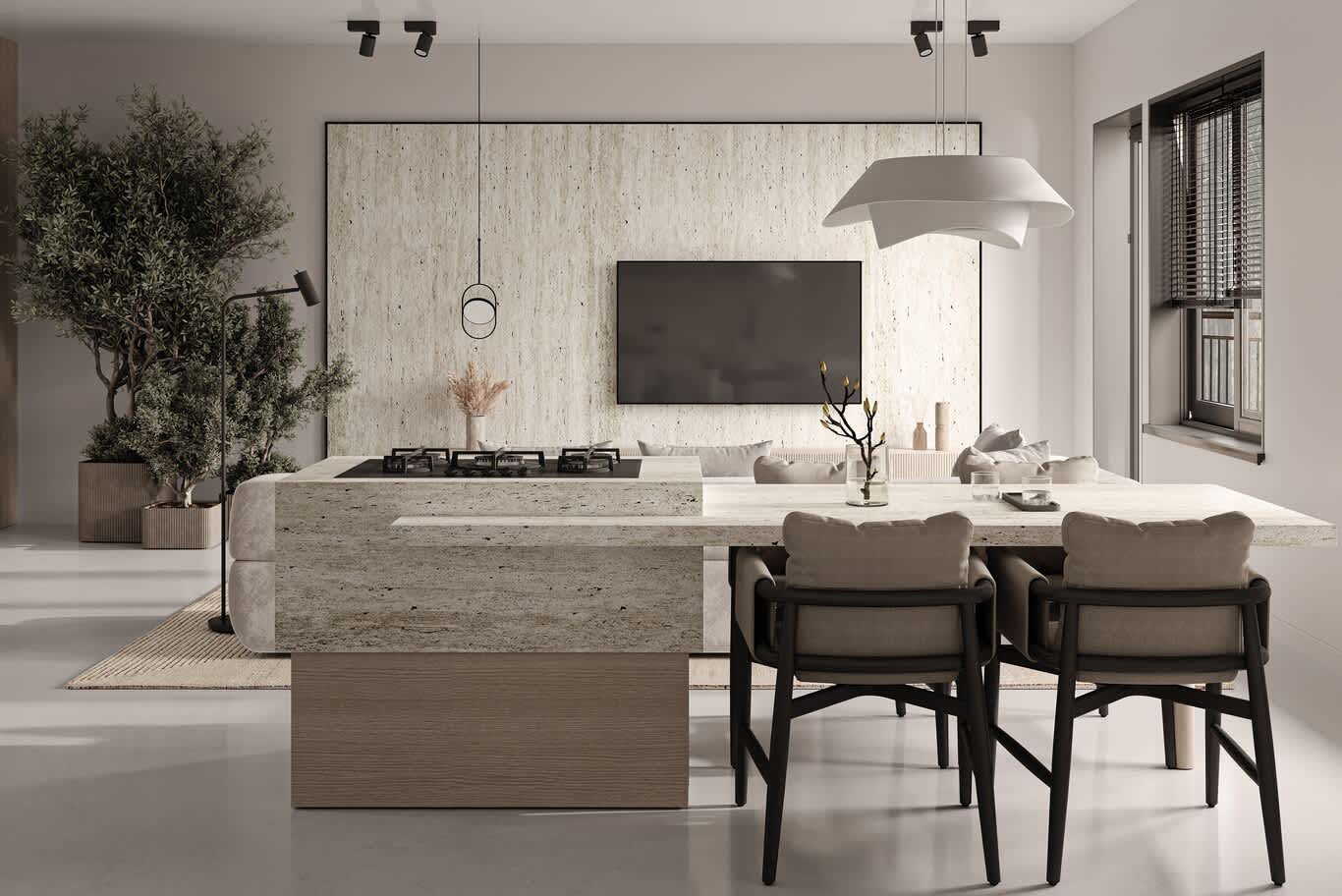 Water-efficient bathroom fixtures for luxury