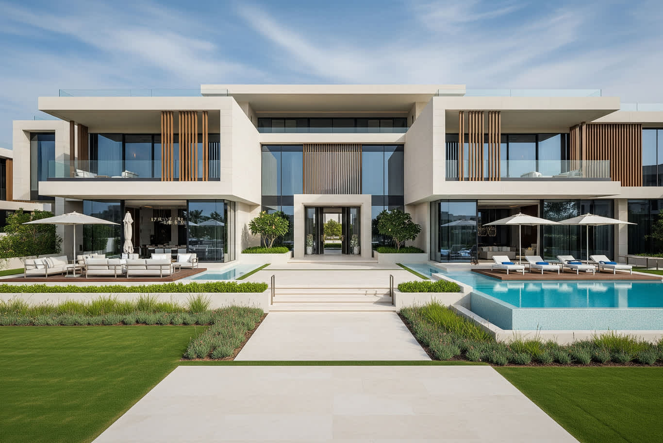 contemporary villa design kerala