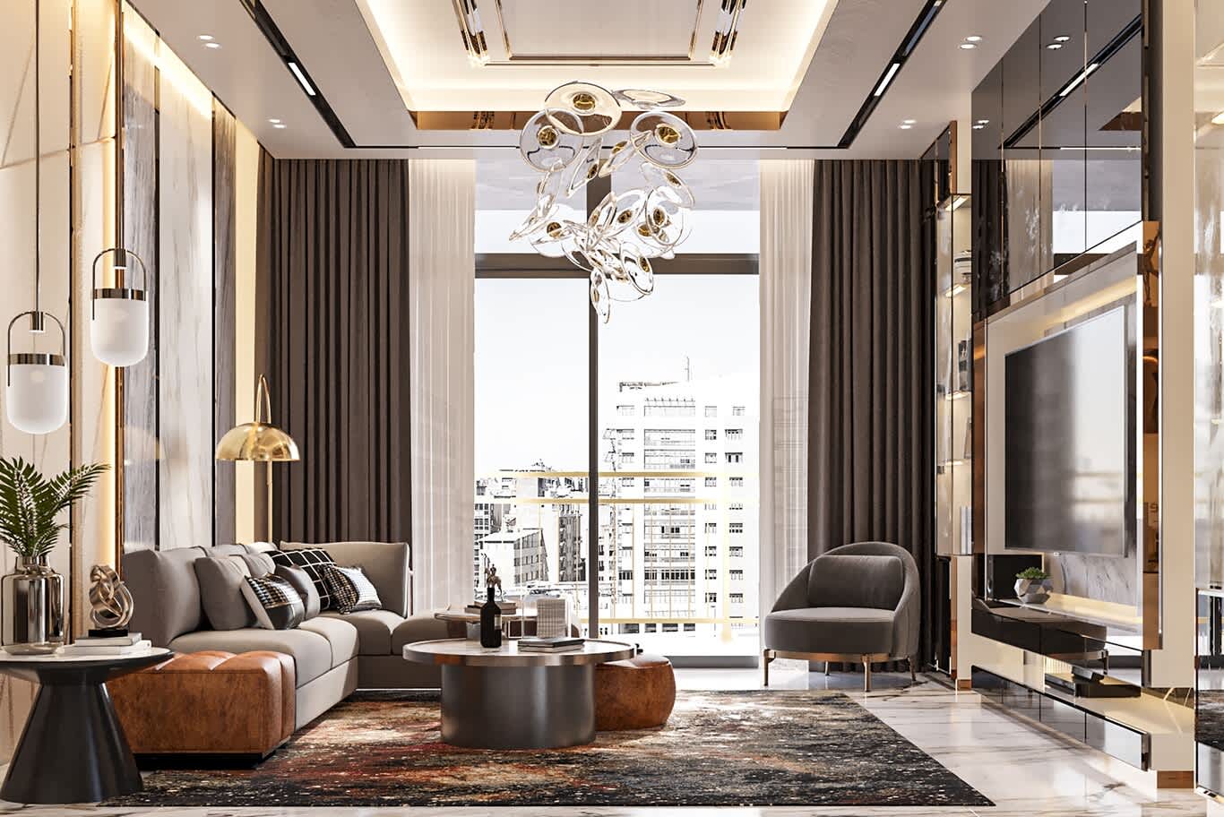 تصميم داخلي لمساكن بولغري