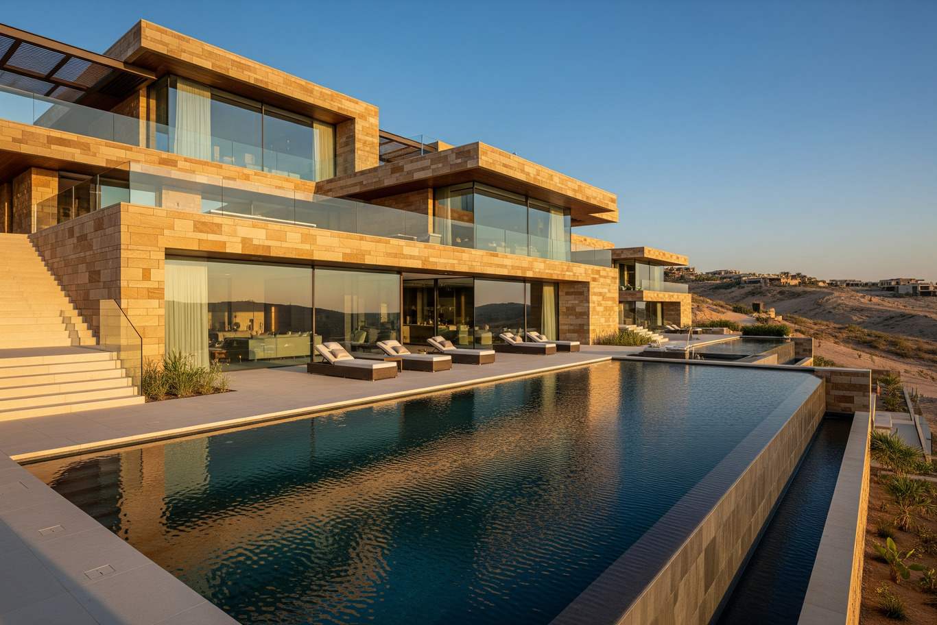 contemporary villa architecture uae