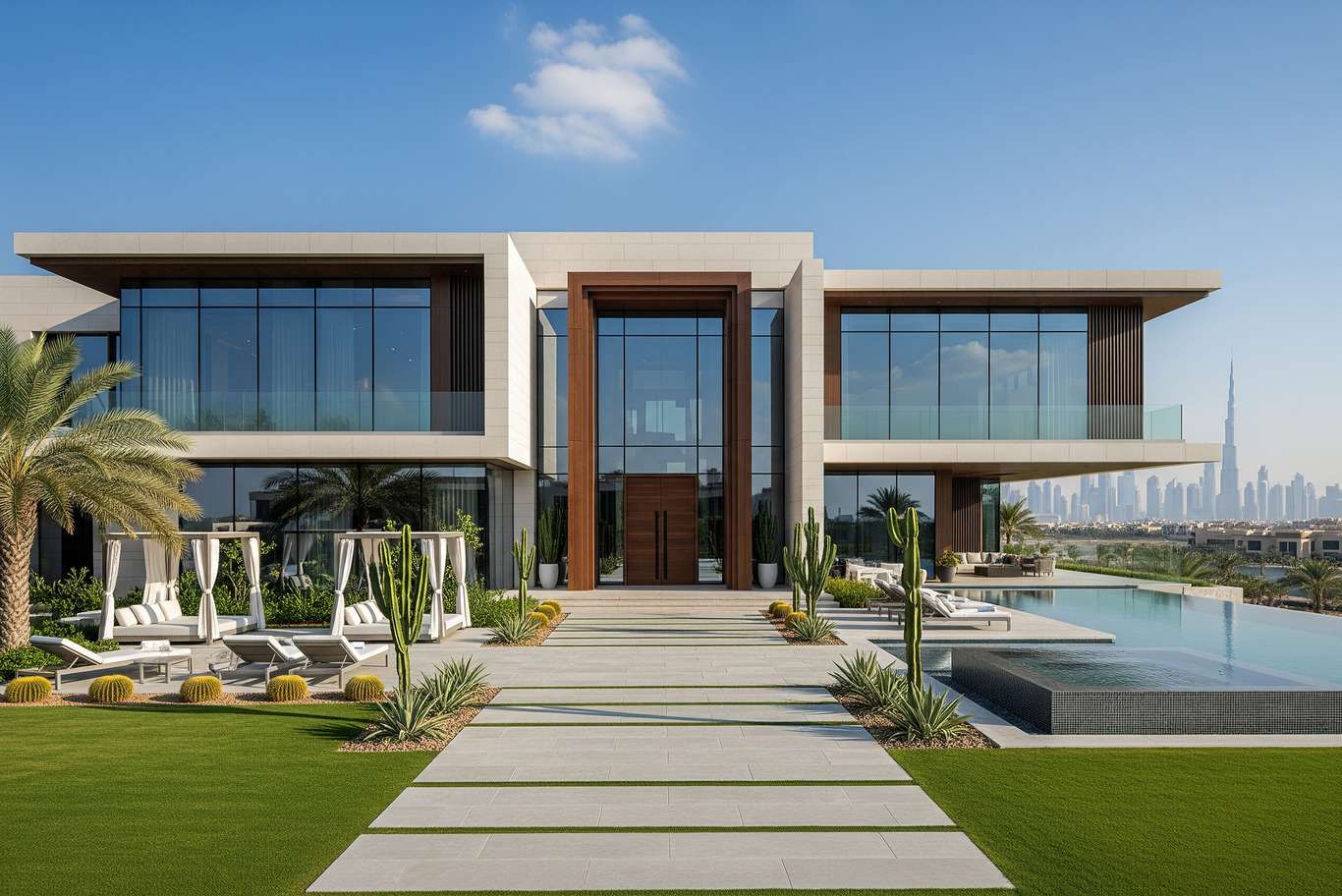 تصميم فيلا فاخرة