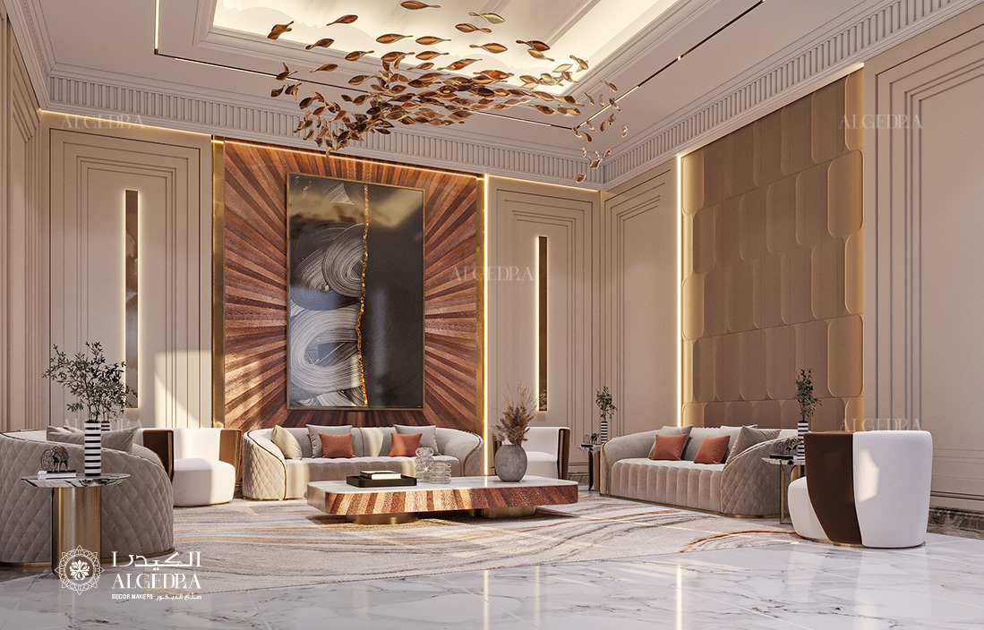 تصميم غرفة المعيشة