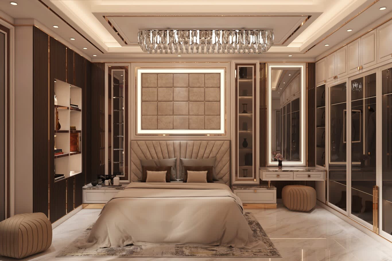 تصميم الميزانين في القصور