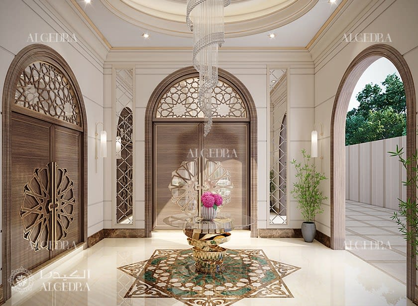 Our Design Work | Villa Entrance Interior Design | Algedra