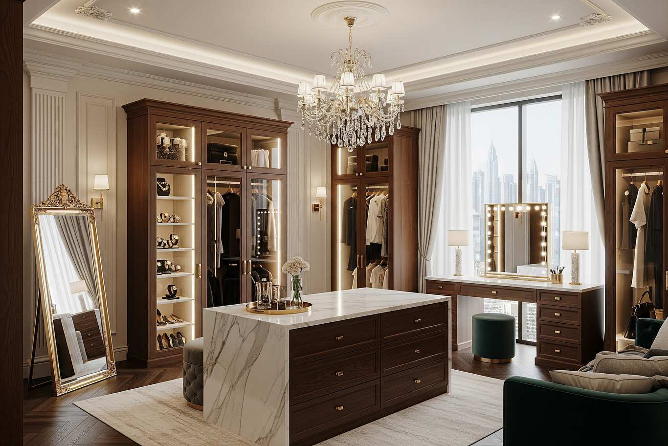 Sharjah Muweilah wardrobe design