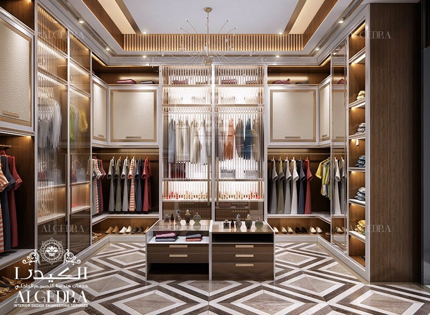 dressing room design dubai