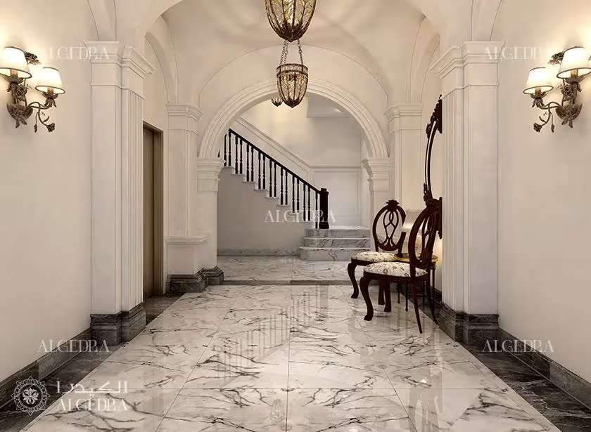 تصميم مدخل فيلا