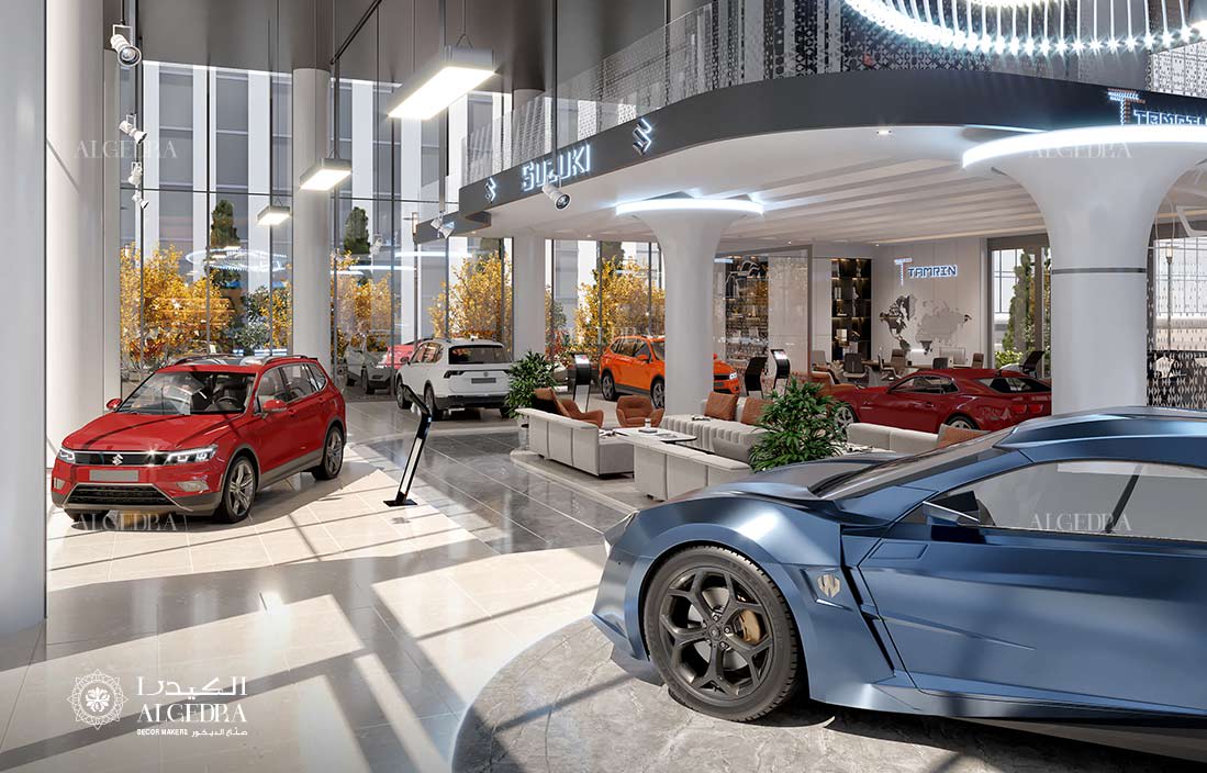 luxury car showroom design