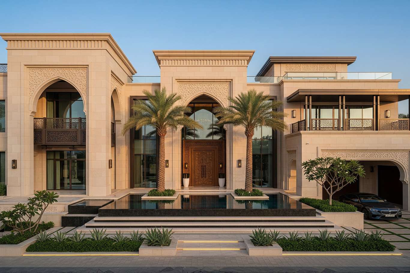 modern villa design dubai