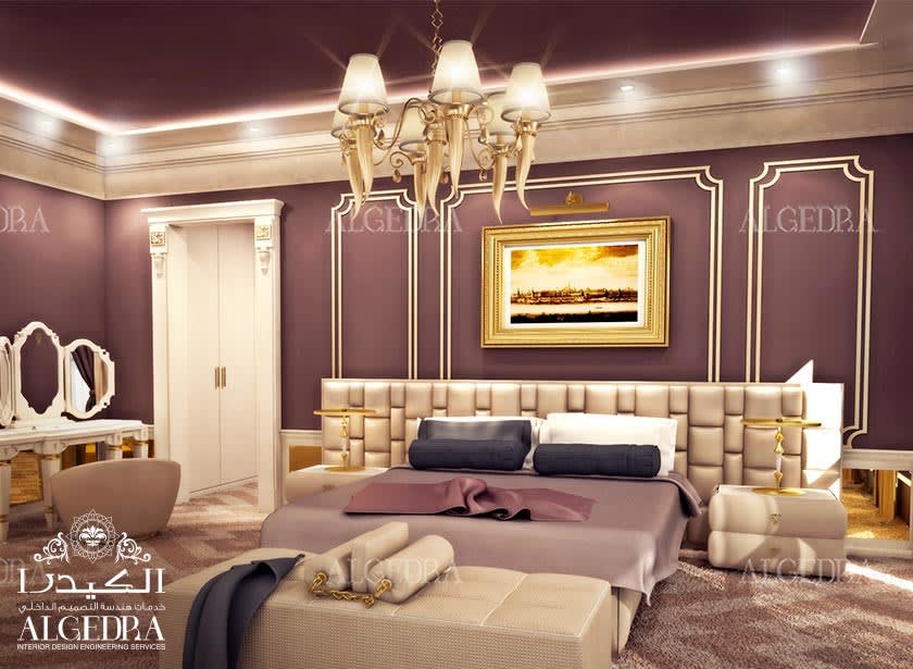 bedroom interior design by Algedra