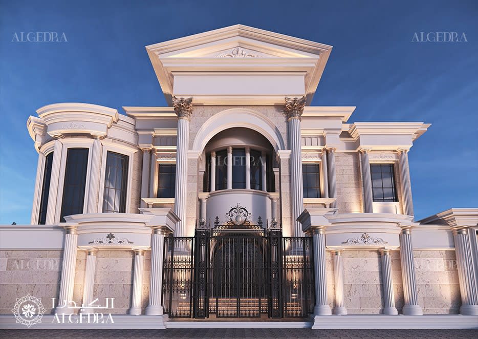 residential villa architecture dubai