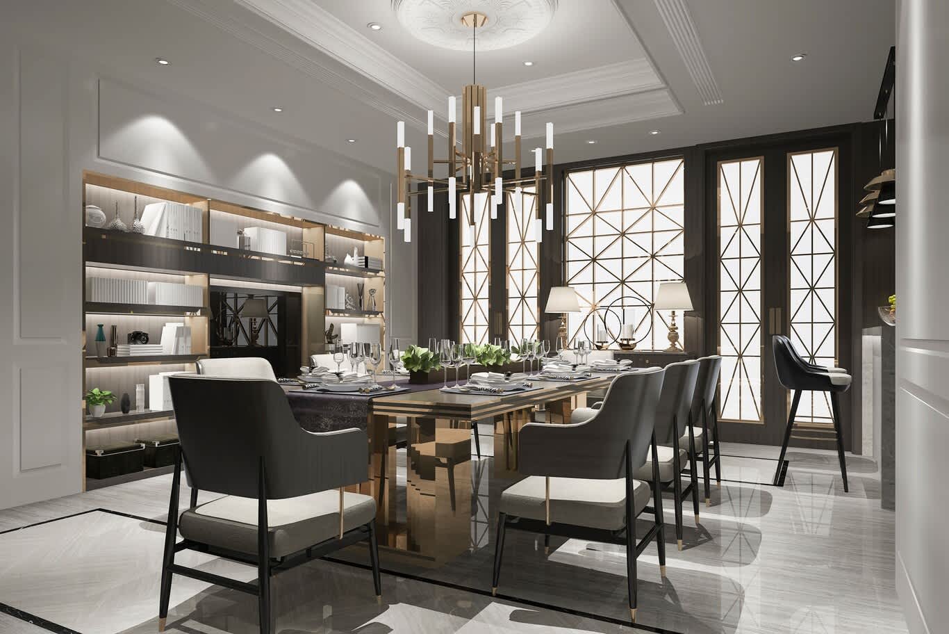 havenly classic dining room design ideas