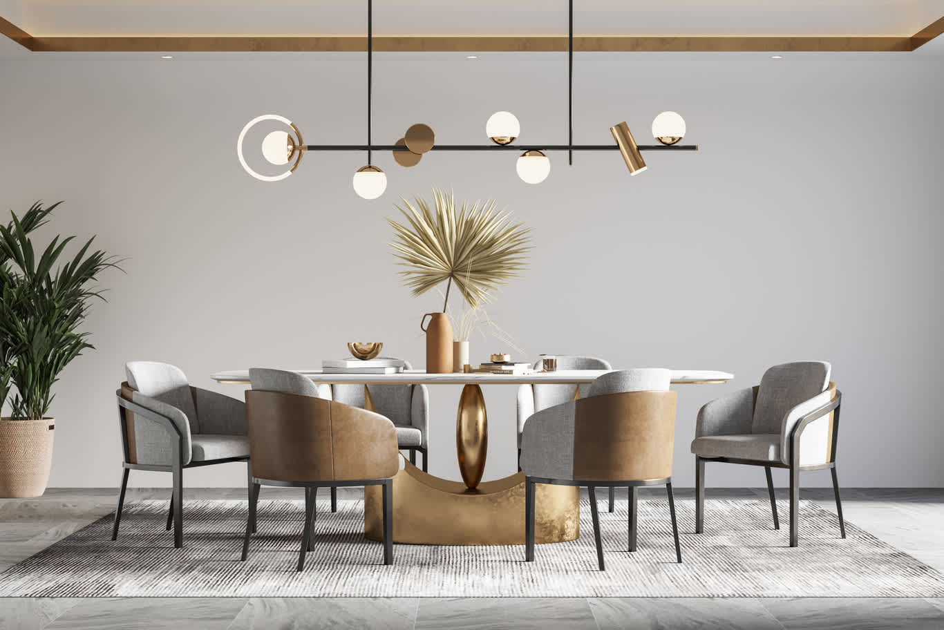 European luxury apartment décor