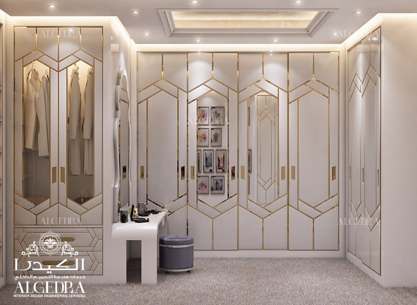 luxurious dressing room design