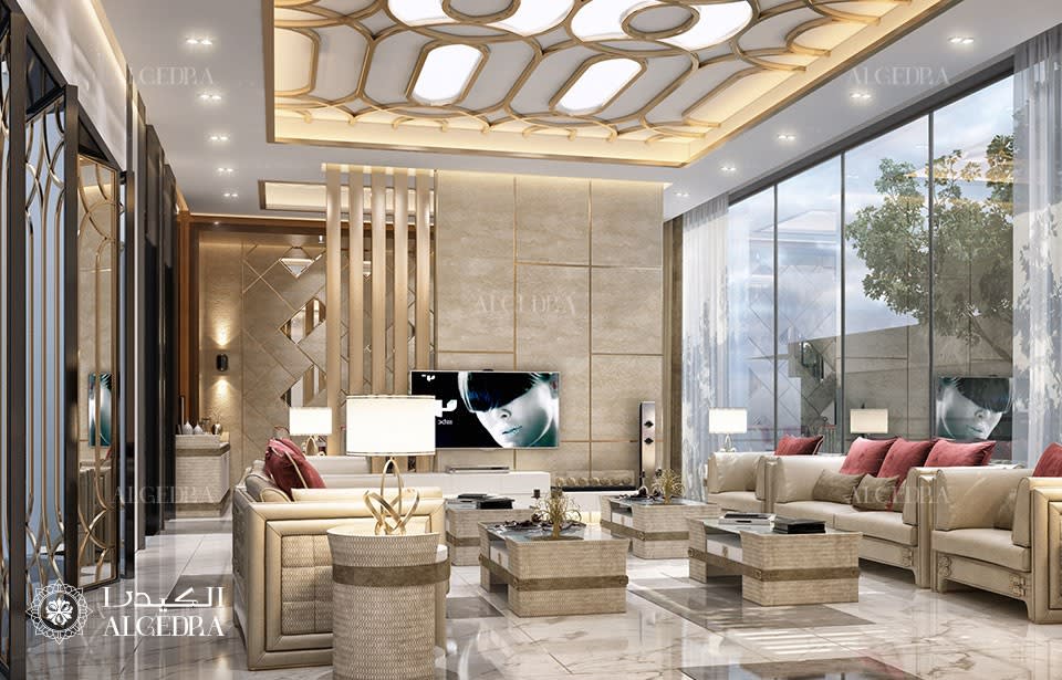 wonderful living room interior design abu dhabi