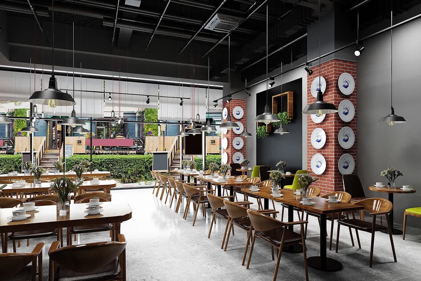 Minimalist Coffee Shop