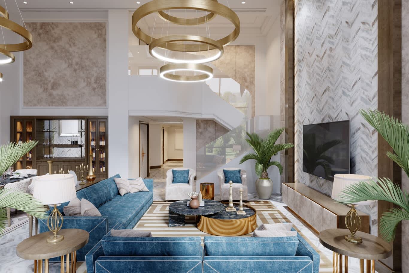 beachfront villa renovation Palm Jumeirah