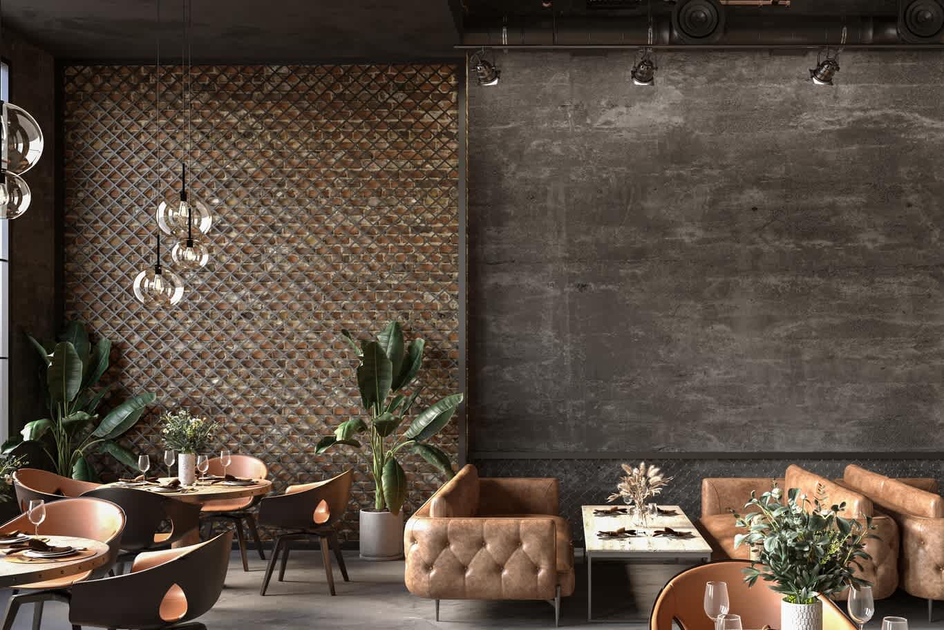 café branding through interior design