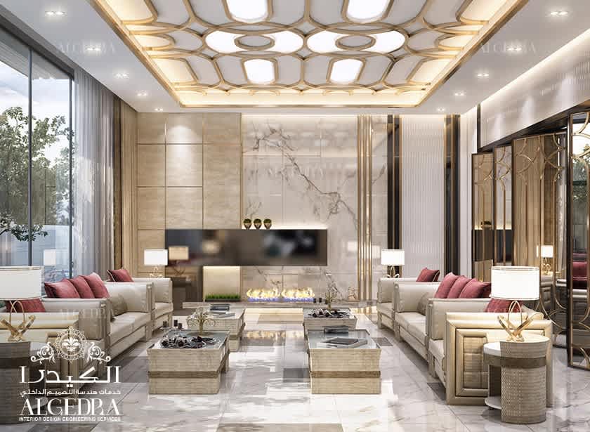 luxury majlis interior design in Dubai