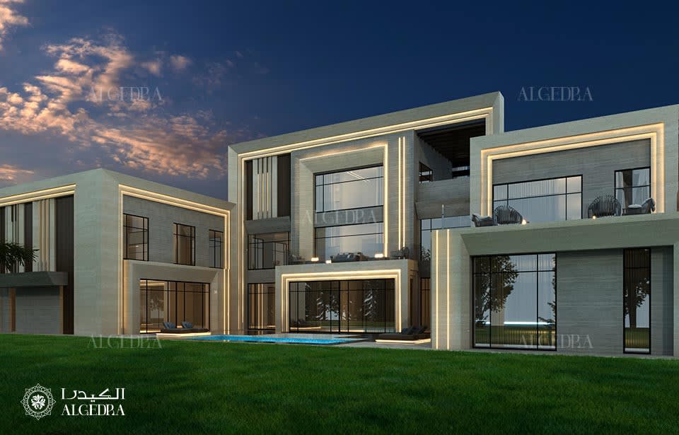 exterior design for villa