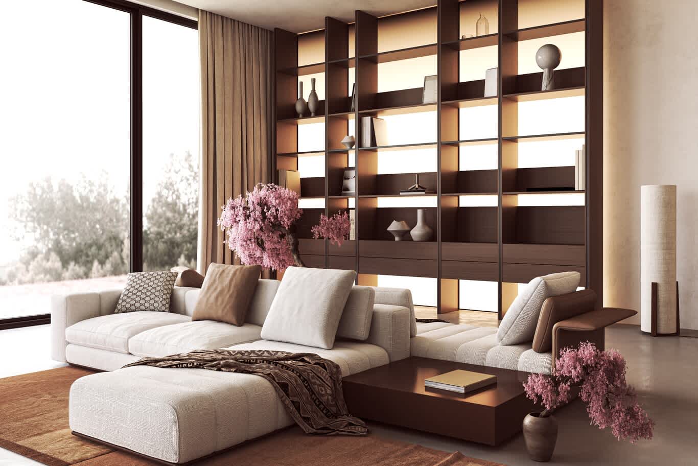 Al Barari villa joinery design