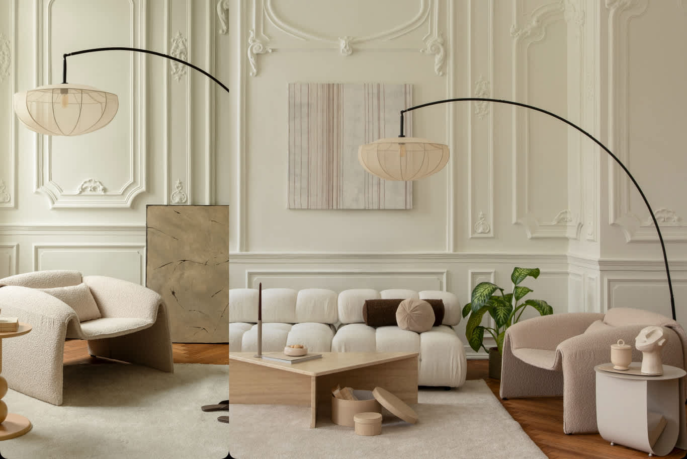 parisian apartment interior design in UAE