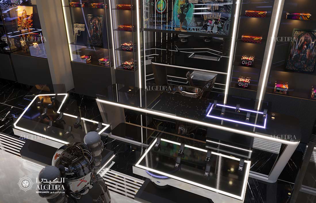 jewelry showroom interior design