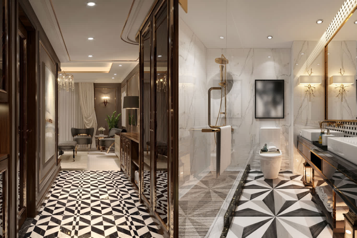modern classic palace design