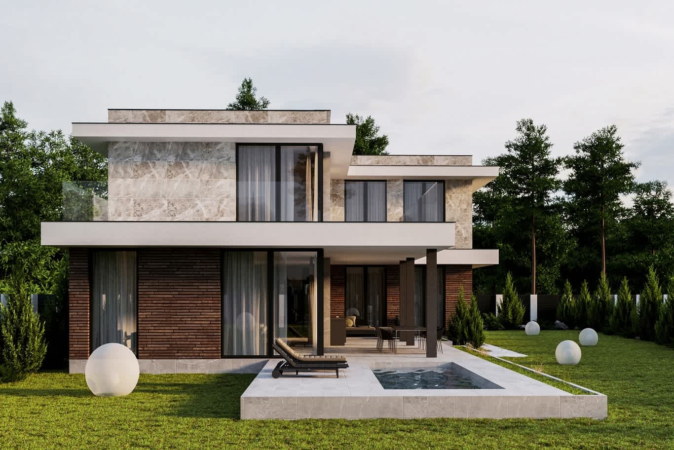 تصميم حديقة المنزل
